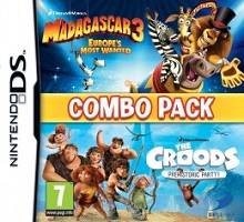 Combo Pack - Madagascar 3 - Europe's Most Wanted & The Croods - Prehistoric Party!